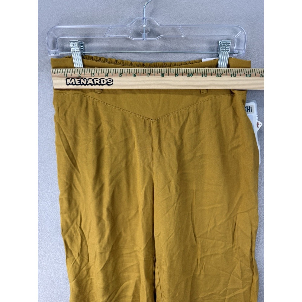 Rewash‎ Yellow Ochre Wide Leg Culottes Palazzo Pants Womens M NWT - Picture 5 of 12